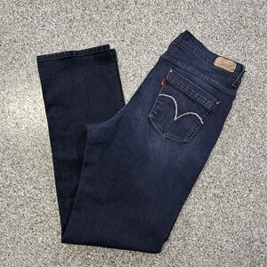 Levis 512 Perfectly Slimming Straight Leg Jeans Womens 16 32x31 Stretch Denim